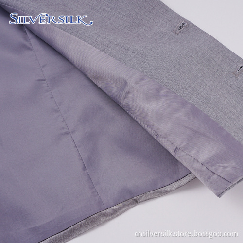 Customized gray groom tuxedo waistcoat